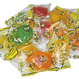 Honey Candy Filled with Real USA Honey - one pound bag of assorted flavors
