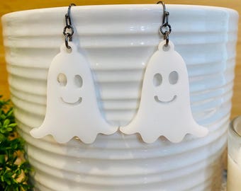 Ghost Sheet Dangle Earrings