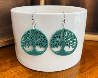 Tree of Life Dangle Earrings
