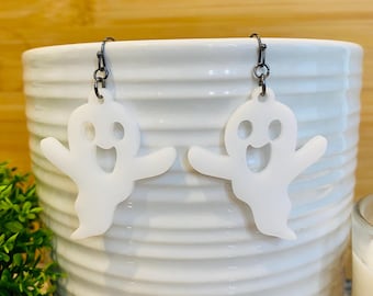 Boo Ghost Dangle Earrings