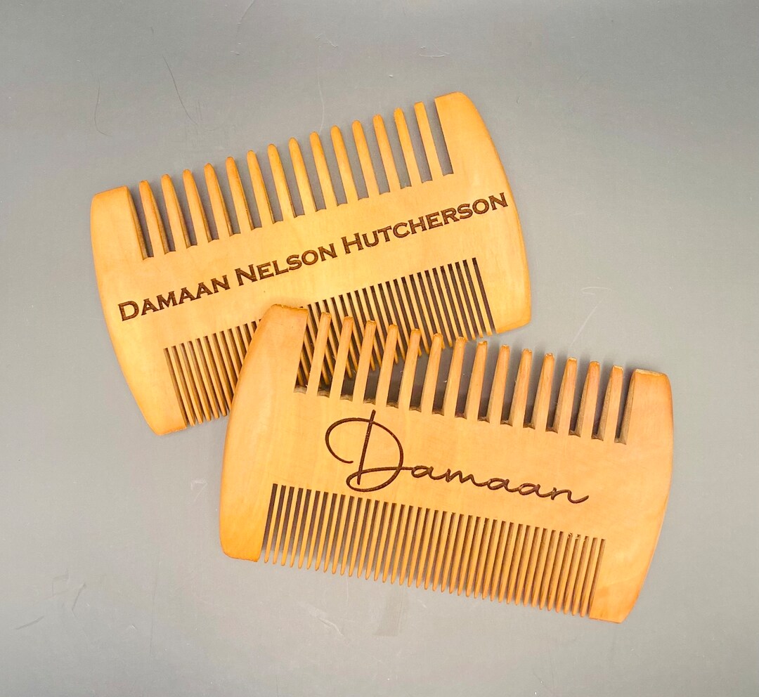 Personalized Beard/hair Comb - Etsy