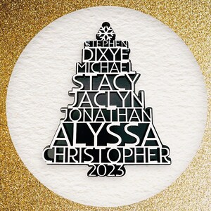Personalized Family Tree Ornament