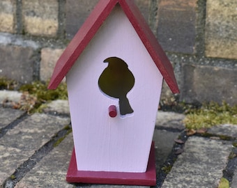 Lente Vogelhuis | Handgemaakt vogelhuisje | Op maat gemaakt Vogelhuis | Tuindecoratie | Buitendecoratie | Binnendecoratie | Houten Vogelhuis