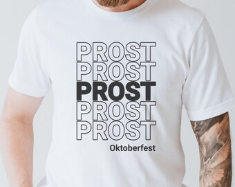Prost Tee, Oktoberfest Shirt, Oktoberfest Outfit, Beer Festival Shirt, Beer Lover, Beer Lover Gift, Oktoberfest 2023 Shirt, Wurstfest Outfit