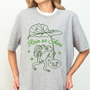 Chemise grenouille, chemise grenouilles, chemise cowboy grenouille, chemise cottagecore, t-shirt grenouille, chemise crapaud, chemise santé mentale, vêtements champignons, goblincore