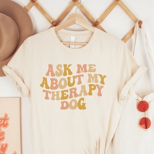 Therapy dog shop t shirts