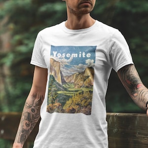 Vintage National Park Shirt, Yosemite National Park Shirt, Vintage Camping Shirt, Yosemite Shirt, Outdoorsy Shirt, Gift for Hiker, Parks