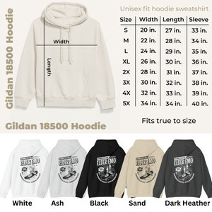 Emo Hoodie, It Was Never A Phase, Emo Concert Hoodie, Emo Clothes, Emo Band Hoodie, Skateboarding Hoodie, Checkerboard Hoodie, Elder Emo image 9