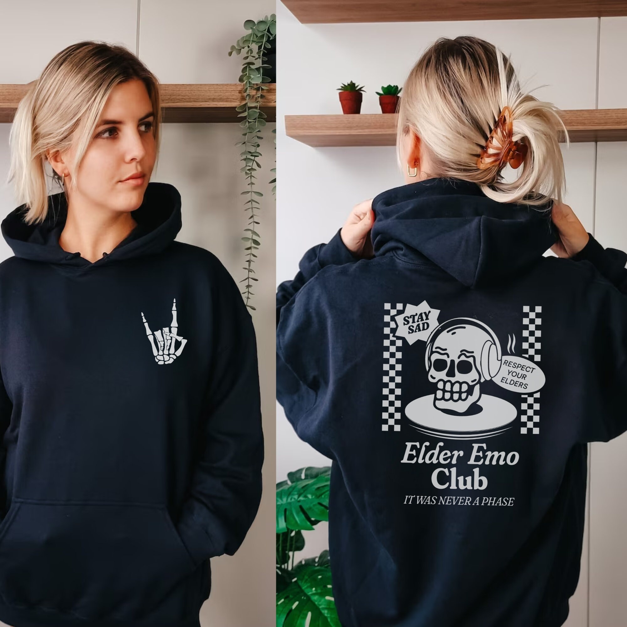 Elder Emo Sweatshirt, Emo Concert Outfit, Emo Gift, Emo