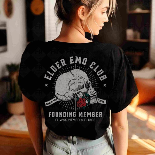 Elder Emo Club Founding Member Shirt