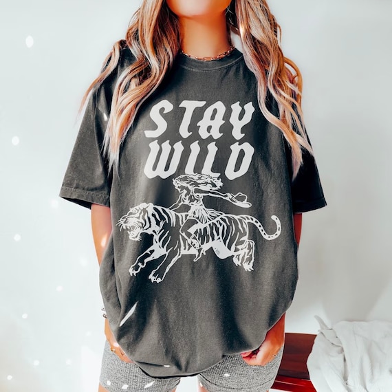 Stay Wild Comfort Colors, Hellcat Shirt, Stay Wild and Free Shirt