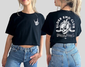 Elder Emo Shirt, When We Were Young Festival, Emo Gift, Emo Tees, Emo T-shirt, Scene shirt, It Was Never A Phase, Emo Forever, Goth Emo Tee