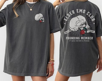 Elder Emo Shirt, When We Were Young Festival, Emo Gift, Emo Tees, Emo T-shirt, Scene shirt, It Was Never A Phase, Emo Forever, Emo Clothing