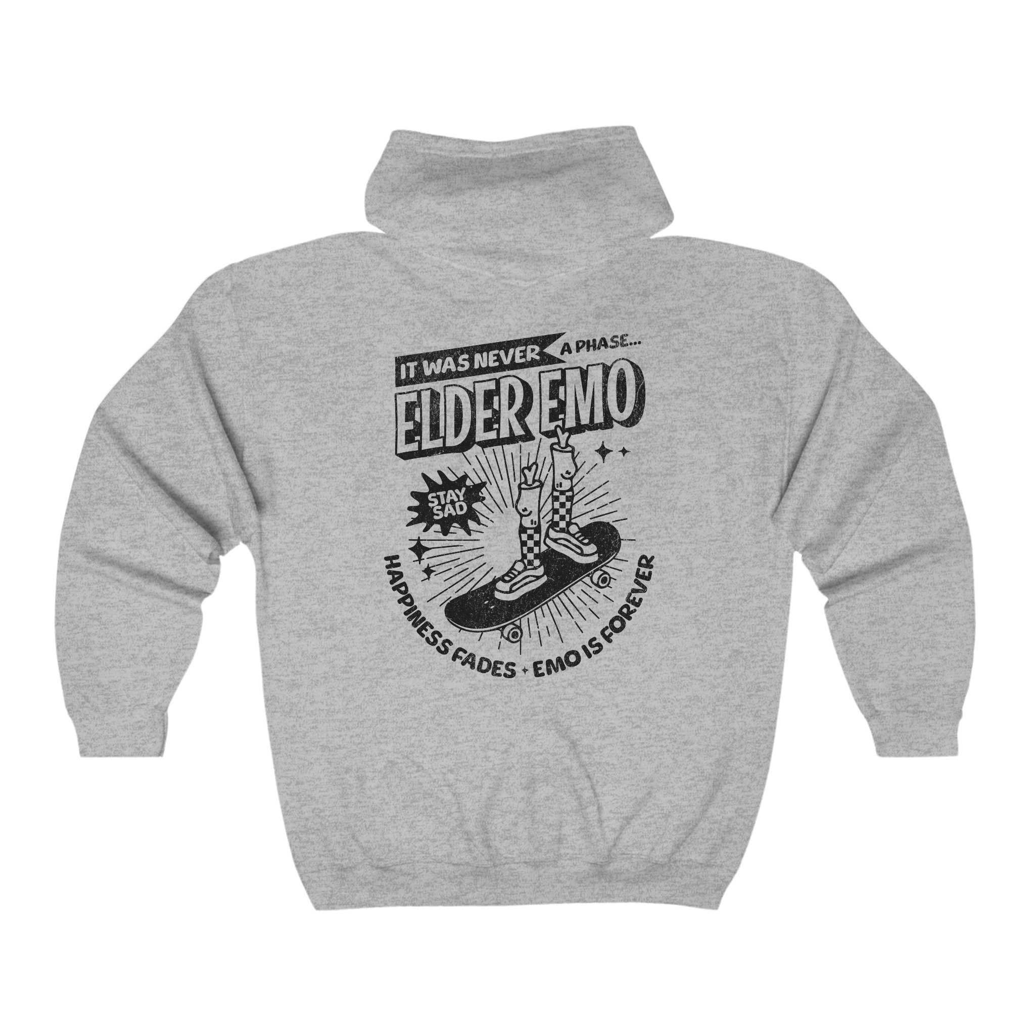 【即納！最大半額！】 It Hoodie, up Zip Emo Was Hoodie Concert Emo Phase, A Never 洋楽