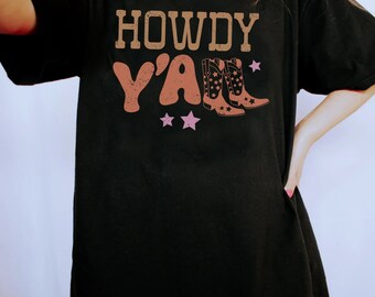 [YOUKSHIMWON] Cowgirl T-shirt ★人気★ TeesAndTankYou Cosmic Cowgirl Shirt Unisex Small Grey
