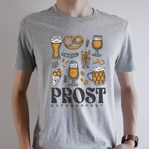 T-Shirt "I Heart Oktoberfest" - Humour Bière Et Festival Allemand - Coupe Classique Homme/Femme