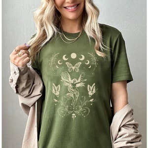 Fairycore Shirt, Fairy Grunge Aesthetic, Fairy Grunge Shirt, Mori Girl Shirt, Goblincore Shirt, Soft Grunge, Cottagecore Shirt, Fairy Shirt