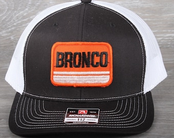 Richardson 112 Trucker Bronco Embroidered Cap Hat Snapback  display picture 1