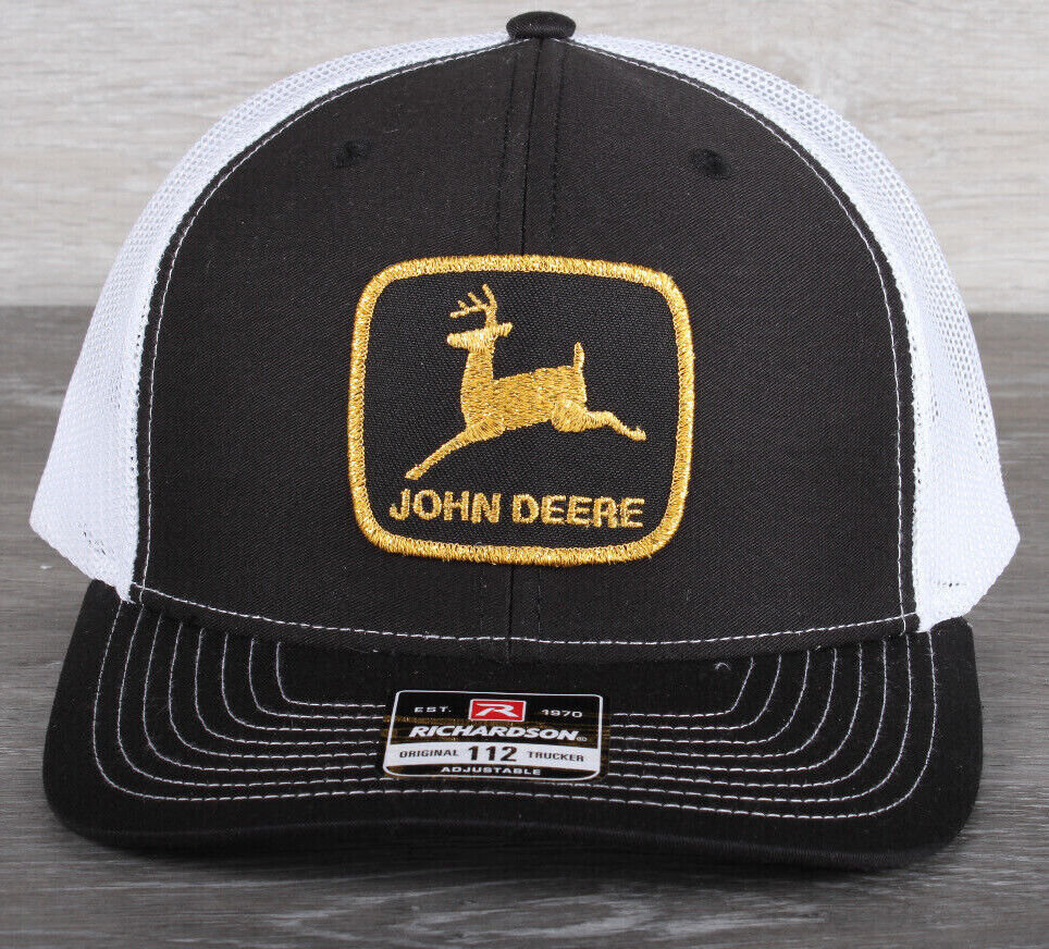 Vintage John Deere Patch on a Richardson 112 Trucker