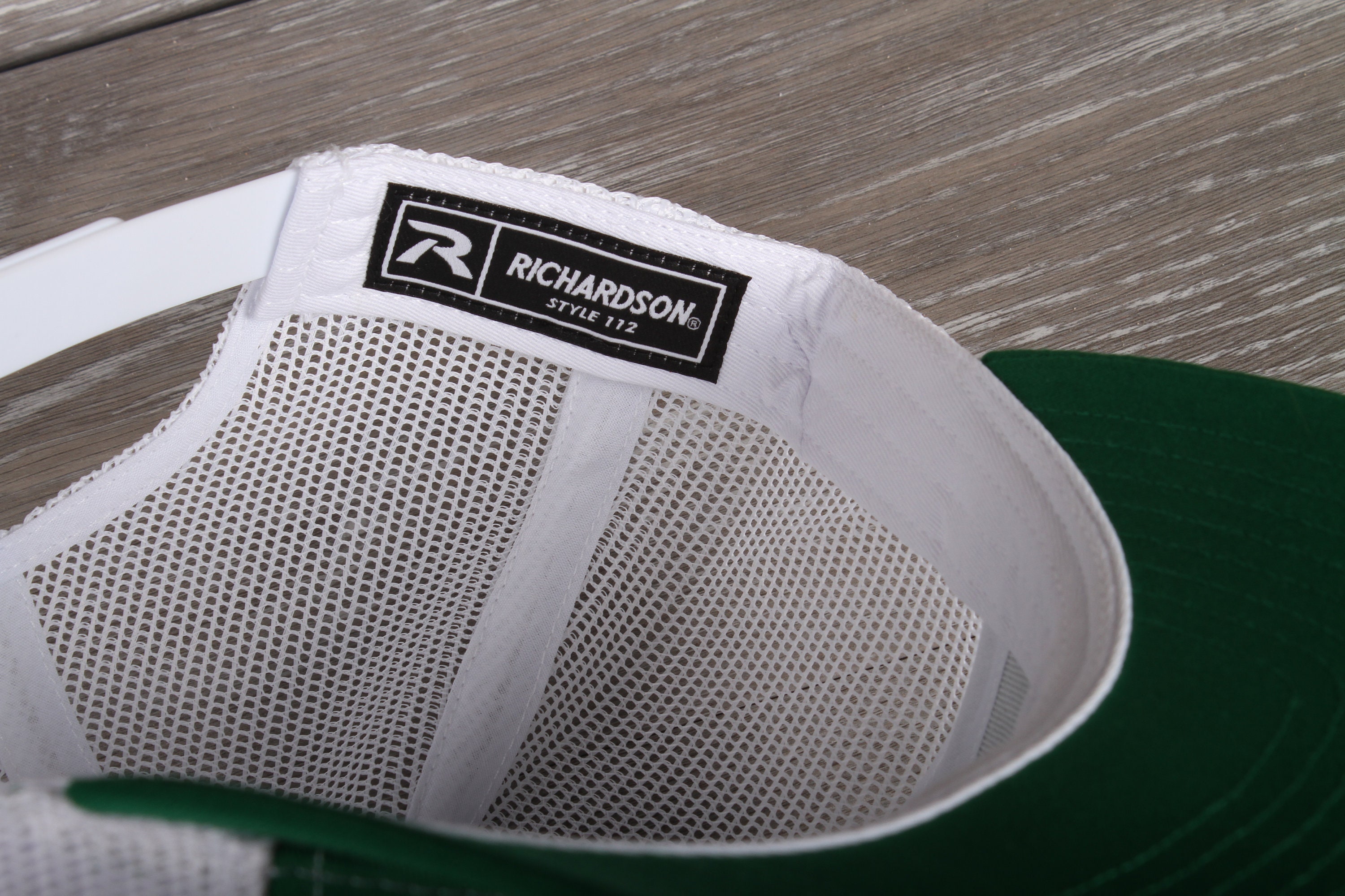 Retro Vintage Pioneer Seeds Logo Patch Richardson 112 Trucker Snapback Farm Hat PIONEER SEED Patch on Richardson 112 Trucker Hat Snapback  main image 2