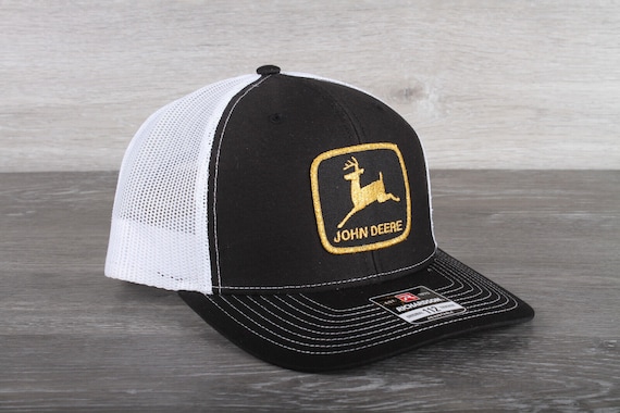 Vintage John Deere Patch on a Richardson 112 Trucker
