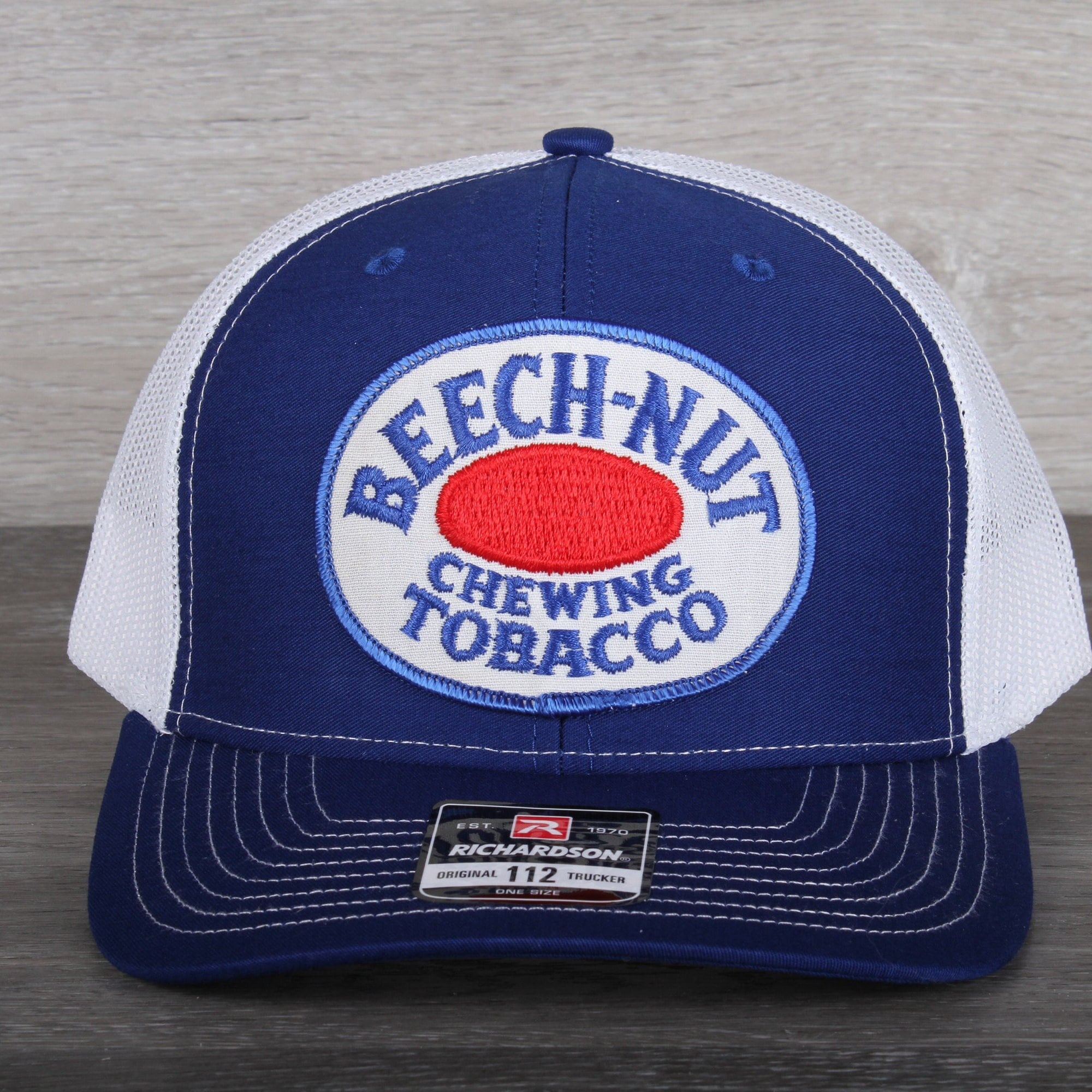 beech nut chewing tobacco hat Vintage Beech-nut Patch on a Richardson 112 Trucker Snapback Hat