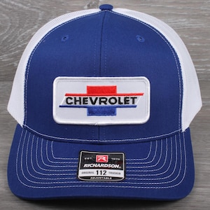 Vintage Chevrolet Patch on a Richardson 112 Trucker Snapback Hat