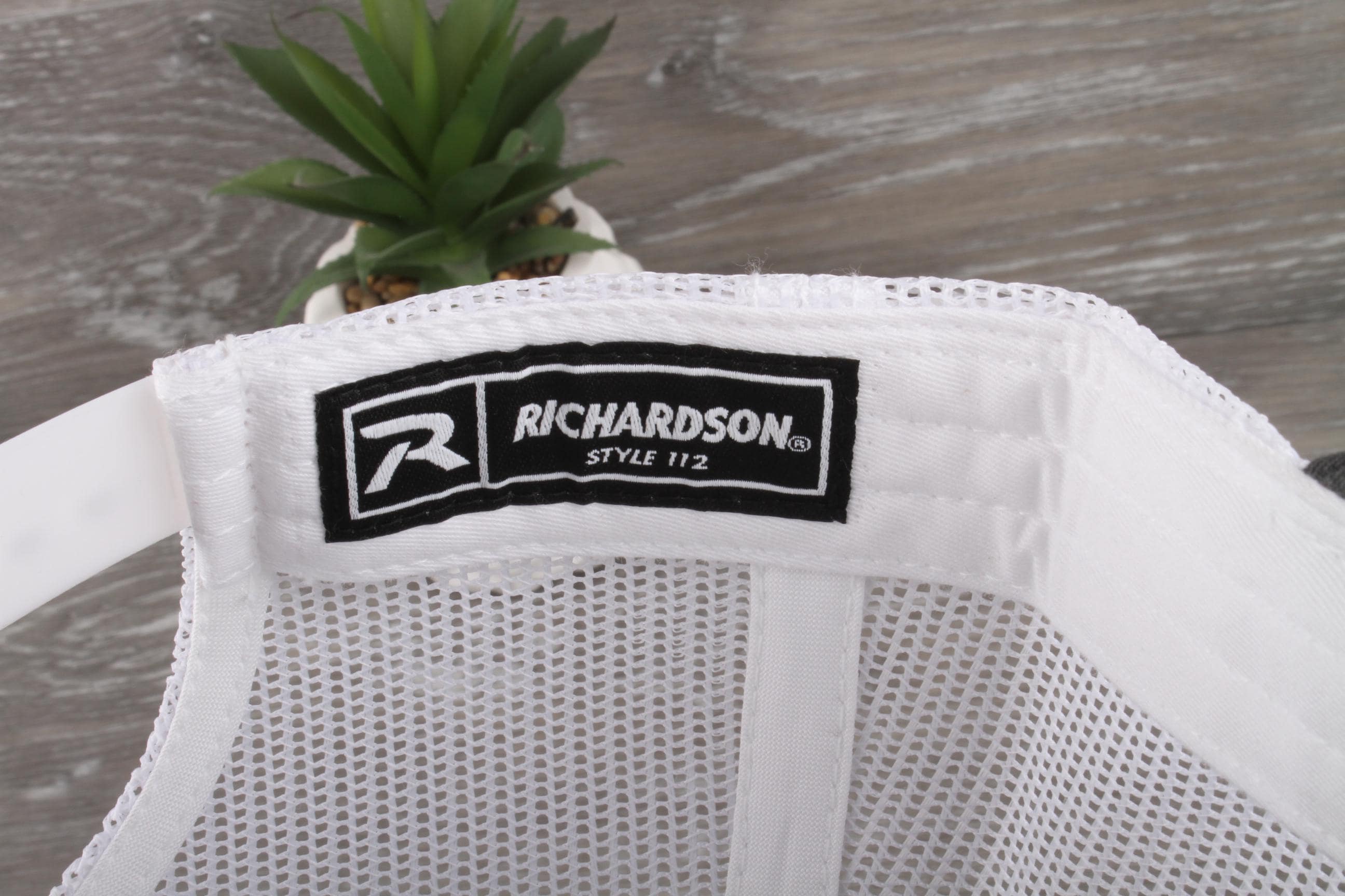 Retro Vintage Style GMC Trucks Embroidered Patch Richardson 112 Silverado Hat GMC Truck Vintage Patch Hat - Richardson 112 Black Trucker  main image 3