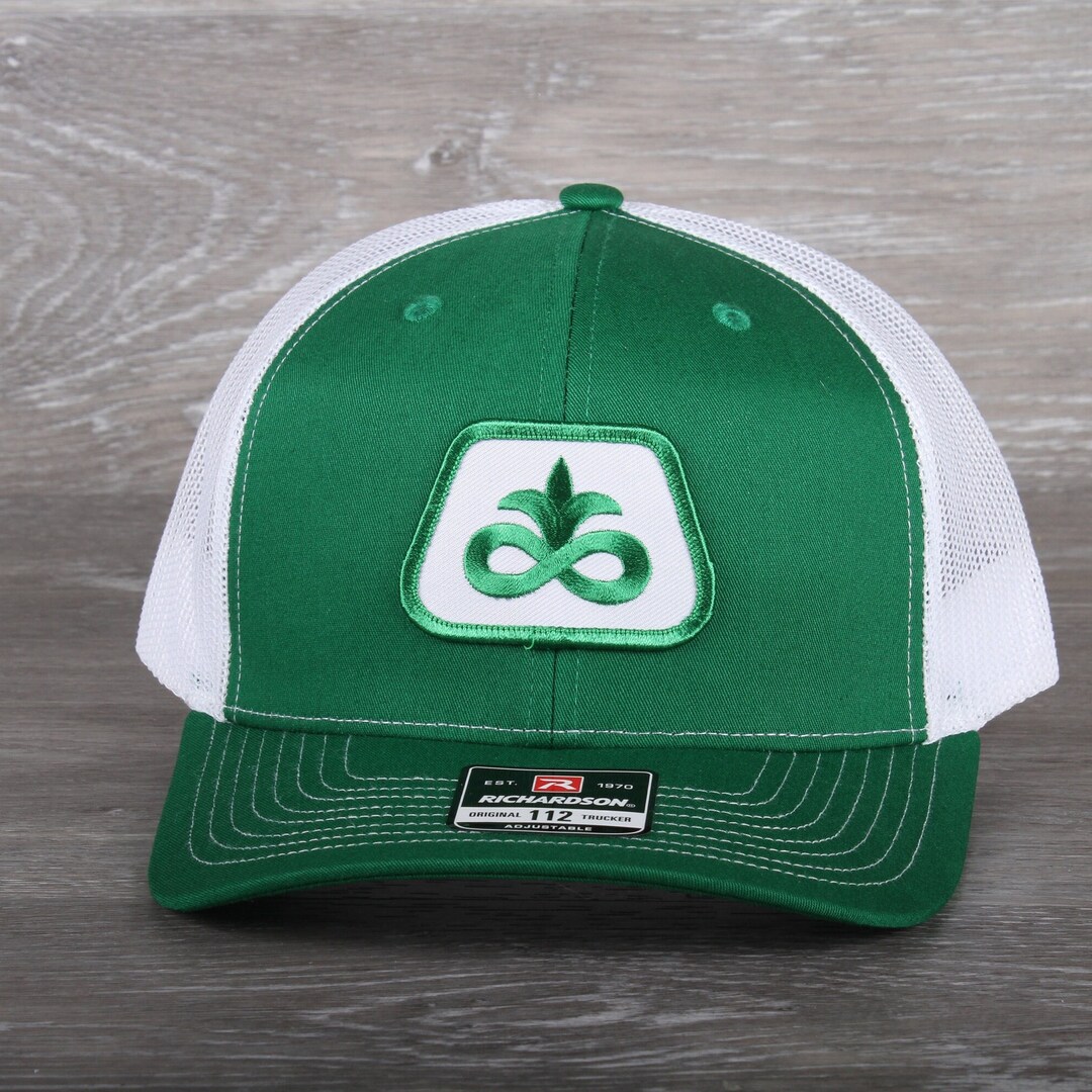 Retro Rare Rancher Burrus Seed Richardson 112 Trucker Patch Cap Hat Mesh Farmer s-l1200.jpg main image 3