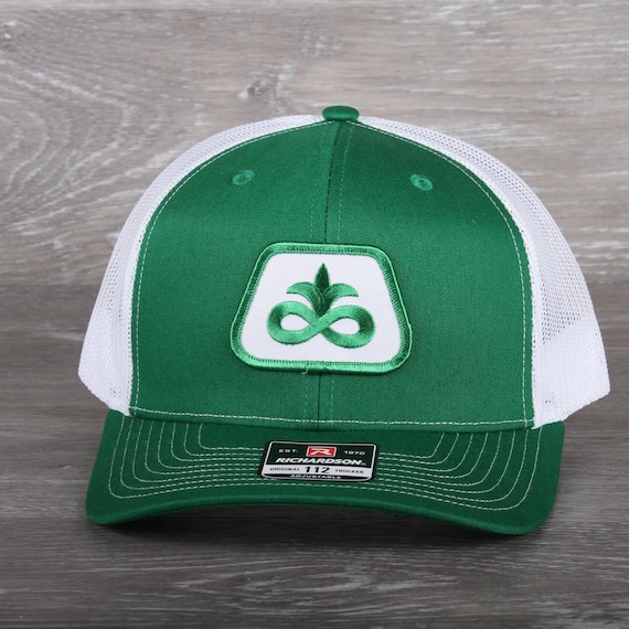 【AAKE】PIONEER BALL CAP Vintage Pioneer Seeds Logo Patch on a Richardson 112 Trucker