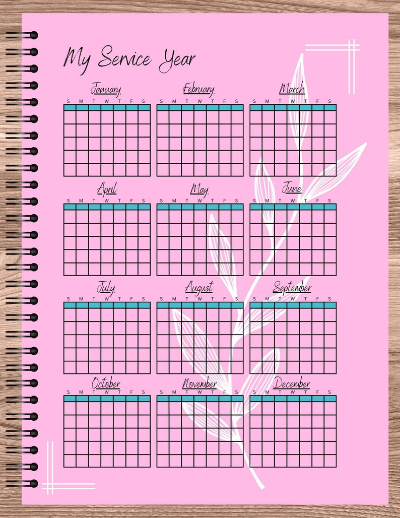 2023 JW Digital Pioneer Planner Minimalist iPad Planner Daily, Weekly