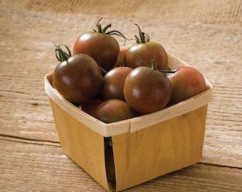 Organic Black Cherry Tomato Seeds - 2025 Garden