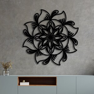 Metall Mandala Dekor, Lotus Wandkunst,Baum des Lebens,Schwarz,Gold,Bronz,Ideen,Personalisiert,Home Living,Room,Natur,Yoga,Blume,Kid,Frauen,Yin Yang