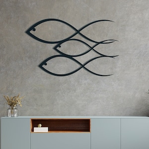 Metall Fisch Dekor Kunst,Familie Dekoration,Meer Leidenschaft,Geschenk für Ihn,Geschenk İdeas,personalisiert,Wohndekoration,Delfin,Ornament,Tür,Linie,Küche,Baum