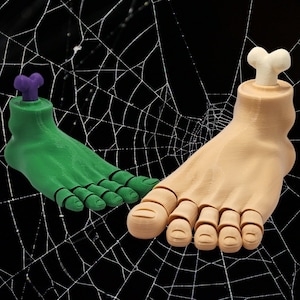 Articulated Human Feet - 3D printed