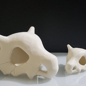 Cubone Skull 7.5in Realistic and Detailed 3D Printed Skull