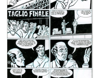 Taglio Finale Original Art Page 1