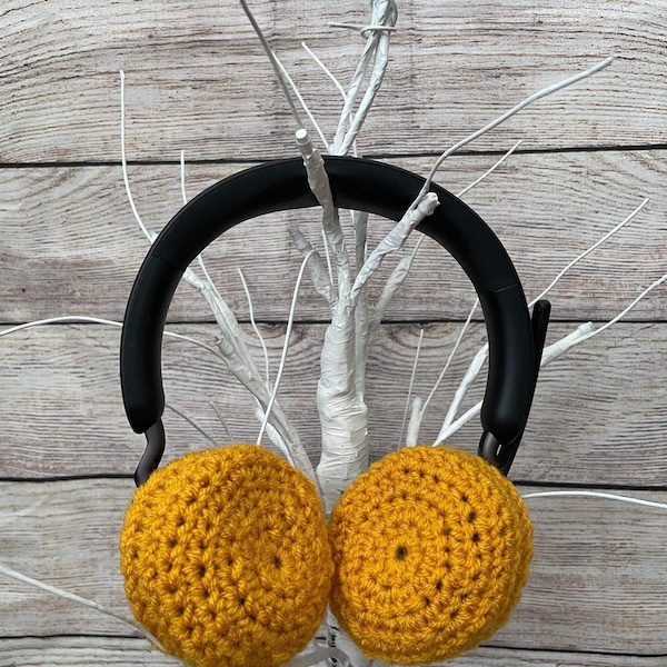 Crochet Headphone Covers covers