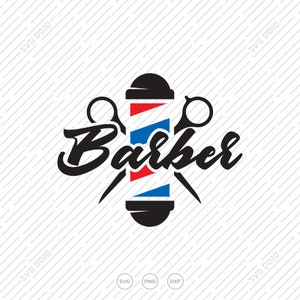 Barber SVG, Barber Tshirt Design, Barbershop Sign, Barber Pole Svg, Tshirt Svg, Hair Salon Svg, Barber Apron Svg, Barber Logo