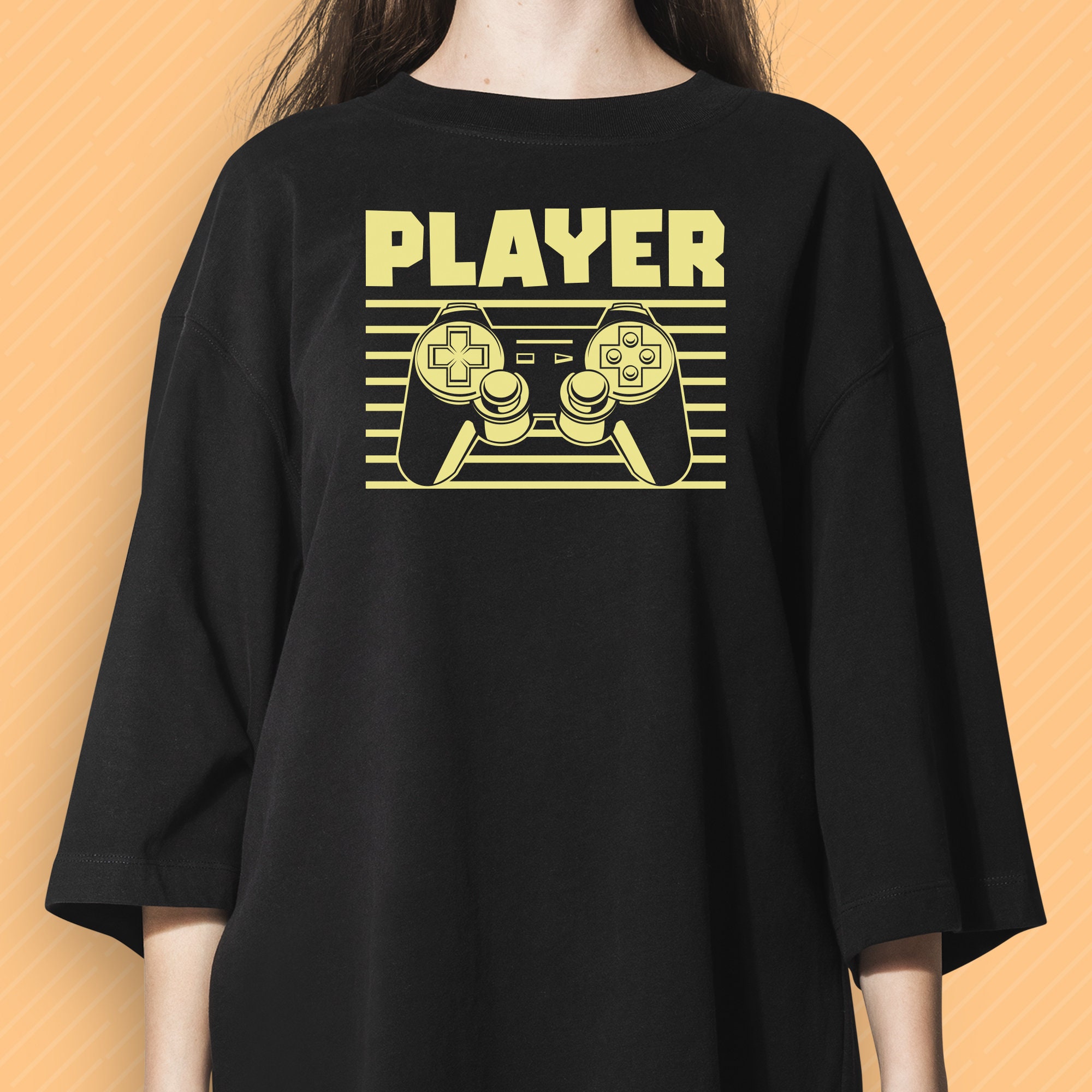 Player SVG Gaming Svg Player PNG Gamer Svg Controller Svg | Etsy