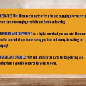 Montessori Visual Recipe Cards for Toddlers and Kids - Learn to Cook ...
