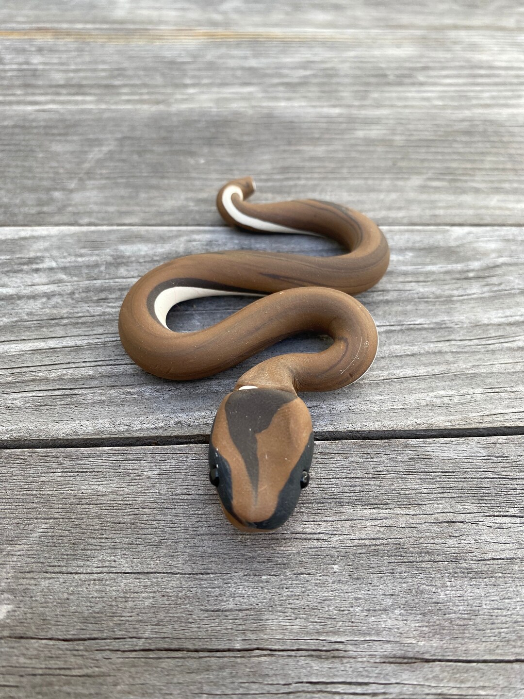 Little Ball Python Sculpture - Etsy