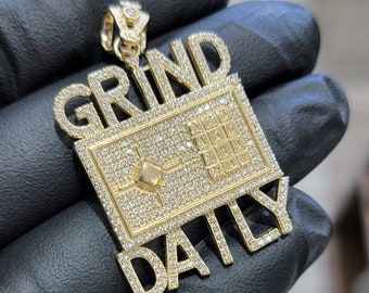 10k Gold Pendant Men - Etsy