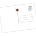 Wishing You a Merry Christmas Printable 4x6 and 5x7 Postcards Digital ...