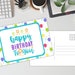 Happy Birthday to You Printable 4x6 and 5x7 Postcards Digital Download ...