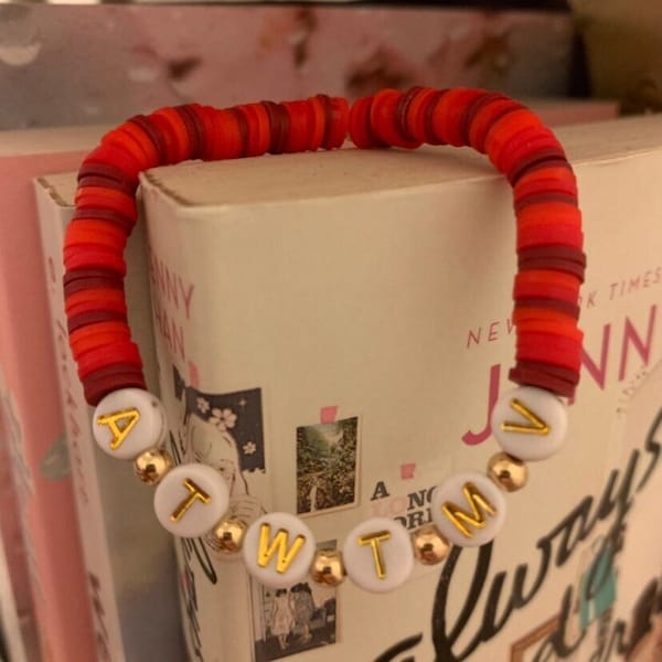 Taylor Swift Themed Beaded Friendship Bracelet (Single bracelet) - Custom