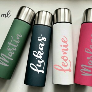 Trinkflasche mit Gravur Edelstahl Reflects-Riyan graviert anthrazit Sportflasche Trinkflasche mit Gravur Edelstahl Reflects-Riyan graviert anthrazit Sportflasche