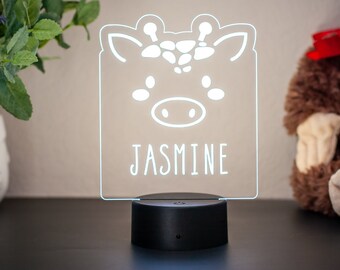 Giraffe Night Light | Custom Nightlight
