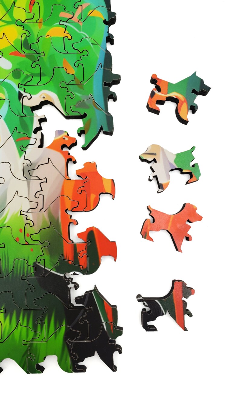 Wooden Dog Puzzle Ruff Cut Etsy Wooden Dog Puzzle Ruff Cut Etsy