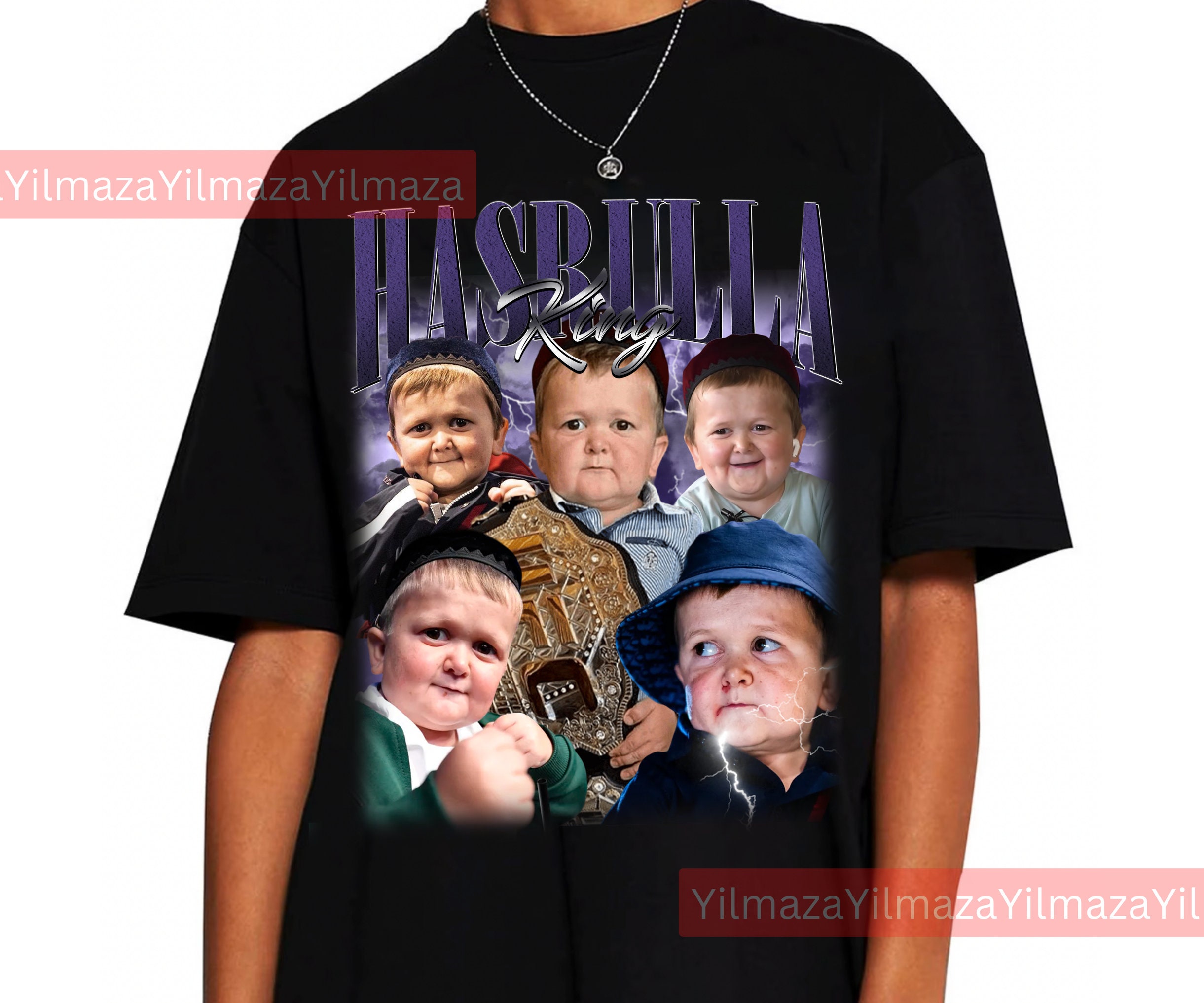 Discover Limited King Hasbulla Vintage T-Shirt